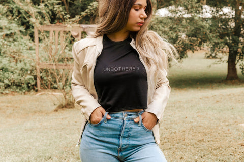 Unbothered Crop Top | Shirt With Saying | Cute Crop Top | Gift For Her