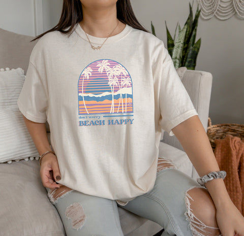 Retro Beach Vacation Tee | Graphic Tee | Gift For Her | Gift For Him | Summer Shirt | Unisex