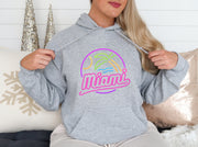 Miami Hoodie | Graphic Hoodie | Gift For Her | Gift For Him | Beach | Florida | Minimalist Graphic | Unisex