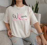 Breast Cancer Warrior Tee | Cancer Awareness Shirt | Pink Ribbon Tee | Cancer Fighter Shirt | Unisex | Motivational