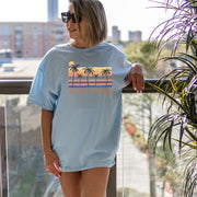 Sunset Chaser Retro Beach Tee | Beach Vacation Shirt | Gift For Her | Gift For Him | Graphic Tee | Unisex |