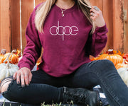 Dope Graphic Crewneck Sweatshirt | Minimalist Sweatshirt | Trendy Crewneck | Gift For Her | Gift For Him | Unisex