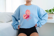 Breast Cancer Butterfly Sweatshirt | Pink Ribbon Sweatshirt | Breast Cancer Awareness Sweatshirt | Hope Sweatshirt