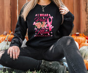 I Wear Pink For My Mom Breast Cancer Sweatshirt | Cancer Survivor Shirt | Breast Cancer Awareness Gift | Pink Ribbon Shirts | Cancer Support