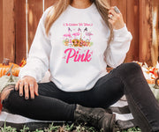 Halloween Breast Cancer Awareness Graphic Sweatshirt | Breast Cancer Awareness Gift | Pink Ribbon Shirts | Cancer Support Gifts