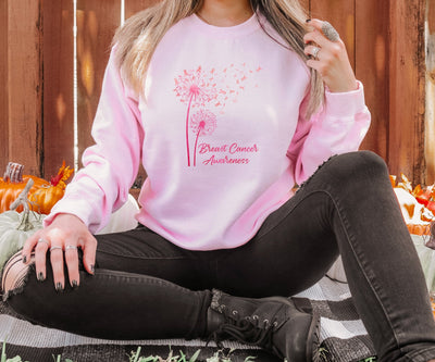 Breast Cancer Sweatshirt | Pink Ribbon Sweatshirt | Breast Cancer Awareness Sweatshirt | Hope Sweatshirt
